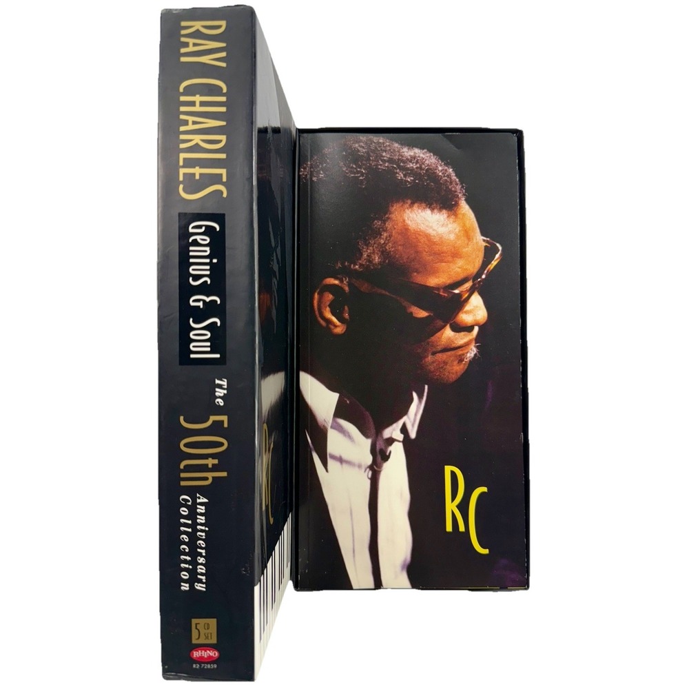 Ray Charles Genius & Soul 50th Anniversary 5-CD Box‎ Set w/ Booklet